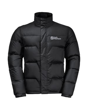 DNA Tundra XT Down Jacket von Jack Wolfskin in der farbe Schwarz und in größe XXL.