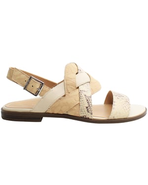 Vionic Kendra Snake Beige Damen Sandalen