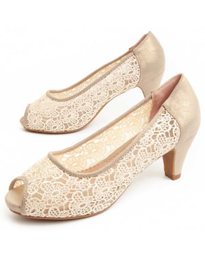 Montevita Absatzschuh Unne70 in Gold