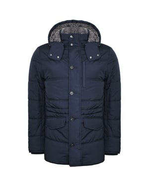 Hackett London Anorak Fleece Herren Navy Jacke