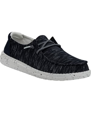 HEYDUDE Wendy Sox Polyester/Baumwolle/Elasthan Damen Navy Loafers