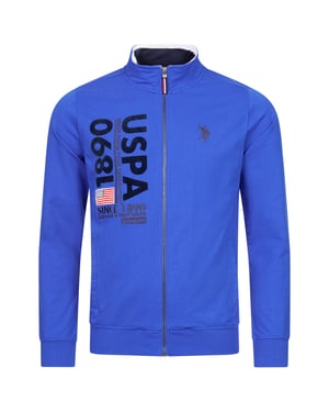 U.S. Polo ASSN. Sweatjacke in Blau