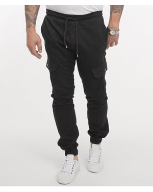 Rock Creek Cargohose Schwarz