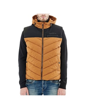 Kaporal Herren-Steppjacke „Chet Biscuit“, ärmellos