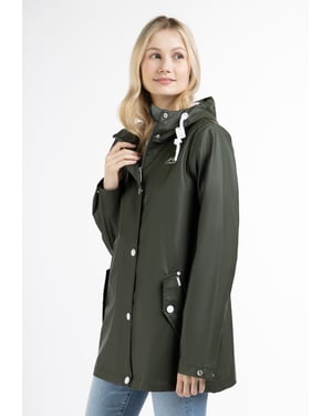 ICEBOUND Regenjacke Damen Dunkeloliv
