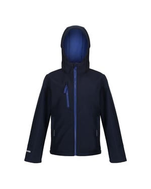Regatta - "Ablaze" Softshelljacke 3 Lagen für Kinder (Marineblau/Königsblau)