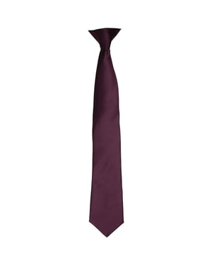 Premier - Krawatte für Herren/Damen Unisex (Aubergine)