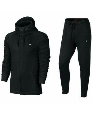 Nike Herren Modern Trainingsanzug Full Set Schwarz