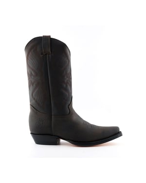 Braune Cowboy-Lederstiefel für Herren von Grinders – Louisiana