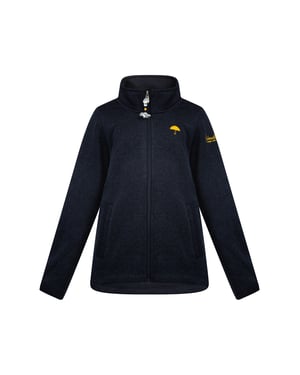 Schmuddelwedda Strickfleecejacke Mädchen (Kids) Meeresmelange