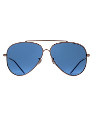 Ray-Ban Aviator Unisex Rose Gold Blau RB0101S Aviator Rücken