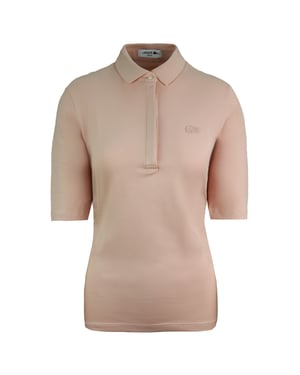 Lacoste Slim Fit Womens Peach Polohemd
