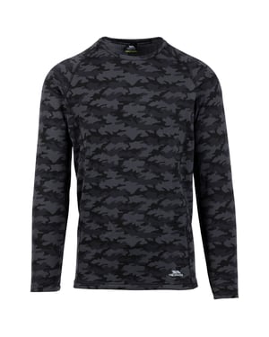 Trespass Herren Arno Base Layer Top (Dunkelgrau)