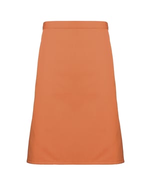 Premier Ladies/Womens Mid-Length Apron (2er-Pack) (Terracotta)