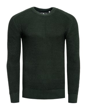 Rusty Neal Sweater Casual Fit Grün