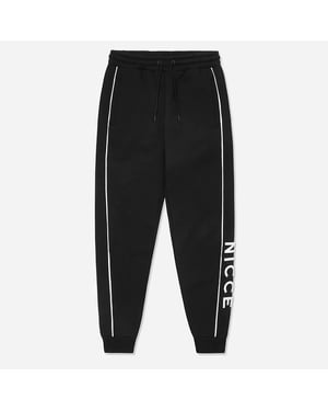 Nicce Graphic Logo Stretch Taille Black Herren Trackhose 211 1 04 06 0001