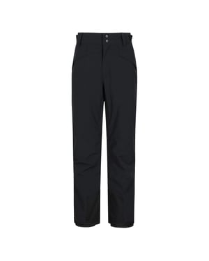 Mountain Warehouse - Herren Skihosen "Orbit II", 4-fache Dehnrichtung (Kohlen-Schwarz)