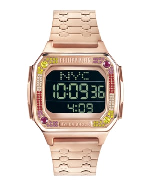 Philipp Plein Hyper $hock roségold Unisex Armbanduhr PWHAA0821