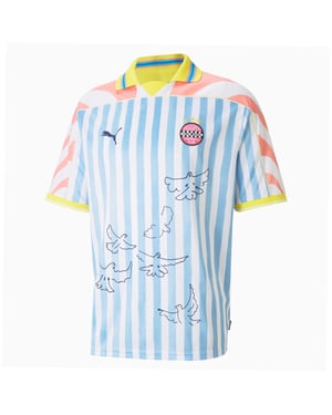 Puma x Kidsuper Studios Herren mehrfarbiger Fußballtrikot
