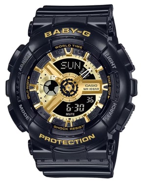 Casio Baby-g Damen Schwarz Uhr BA-110X-1AER