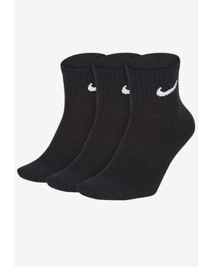 Nike Dry Cushion Everyday 3 Paar Söckchen in Schwarz
