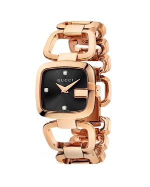 Gucci YA125512 G-Timeless Rose Gold Damenuhr