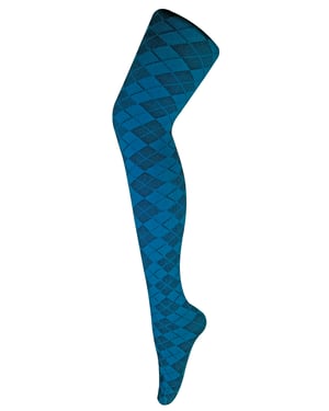 Sock Snob - Farbige 80 Denier blickdichte Damenstrumpfhose - Argyle