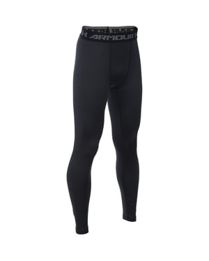 Under Armour Coldgear Kinder schwarze Baselayer -Leggings