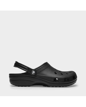 Klassische Pantoletten - Crocs - Schwarz - Synthetik