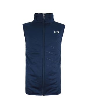 Under Armour Reactor Golf Reißverschluss ärmellose Marine Blue Kids Gilet 1304001 408