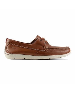 Clarks Karlock Step Mens Brown Bootsschuhe