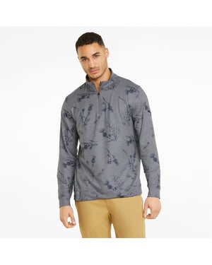 PUMA Herren CLOUDSPUN Lowlands Viertel-Reißverschluss Golf Sweatshirt