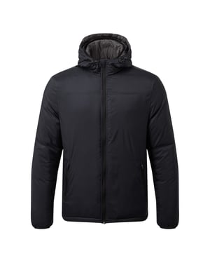 Asquith & Fox Herren gepolsterte Windjacke (Navy/Charcoal)