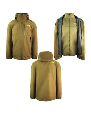 The North Face Snap Neck Triclimate Herren Brauner Mantel