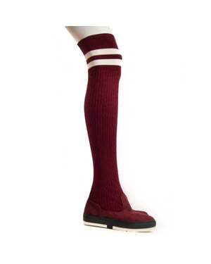 Montevita Hohe Stiefel Bottavita3 Bordeaux