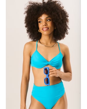 Bikinioberteil mit gepolsterten Cups