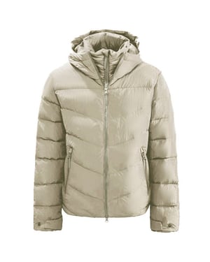 Jack Wolfskin Tech Lab Herren Cream Mantel