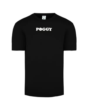 Puma X Poggy Logo Top Kurzschläfe Crew Neck Black Herren T-Shirt 576749 01