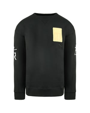 Puma x Michael Lau Long Sleeve Crew Hals schwarzer Männer Sweatshirt 530352 01