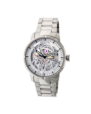 Heritor Automatikuhr Ryder Skelettiertes Zifferblatt Armbanduhr