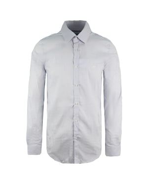 Lacoste Slim Fit Herren Blue/Weiße Hemd