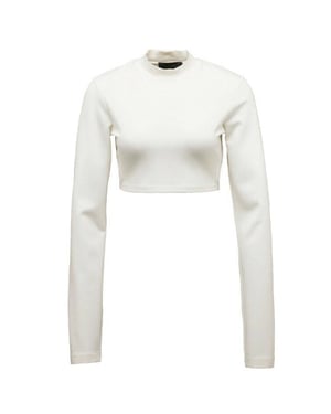 Puma x Fenty Weißes Sweatshirt – Damen