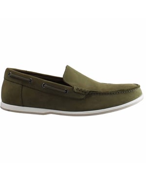 Clarks Morven Sun Mens Green Schuhe