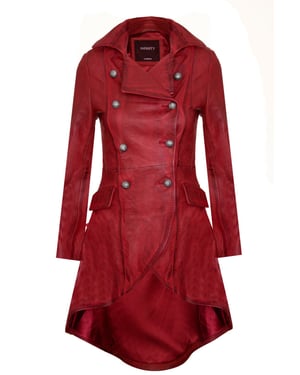 Damen Gothic Viktorianischer Mantel-Accra
