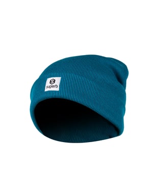 Unisex Strickmütze mit gesticktem Logo SPRBG-003