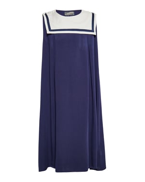 Dreimaster Kleid Mädchen (Kids) Marine
