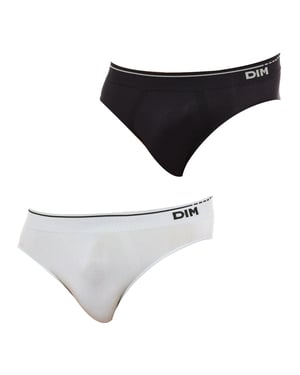 Pack-2 Slips Unno Basic nahtlos D05HE für Männer bieten gute Mobilität und Komfort