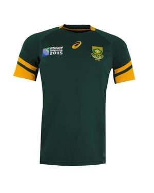 Asics South Africa Rugby SB Home Fan Herren Green T-Shirt