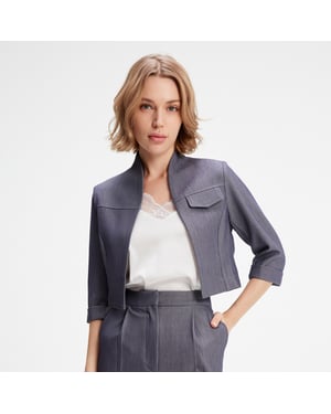 Minimalistische Erntejacke