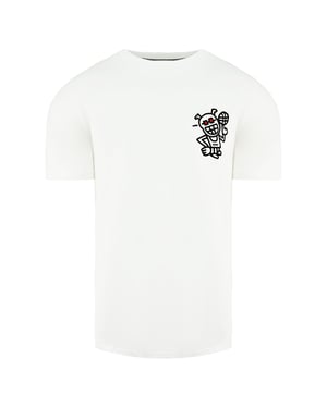 Puma x Mr. Doodle Kurzarm Crew Neck White Herren T-Shirt 598683 02